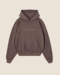 Boxy Hood Washed Khaki